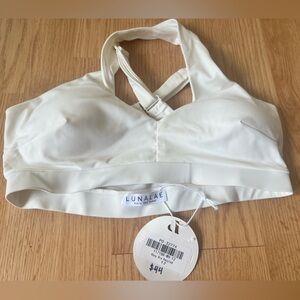 Lunalae Roxy Bra, White, size US 8
